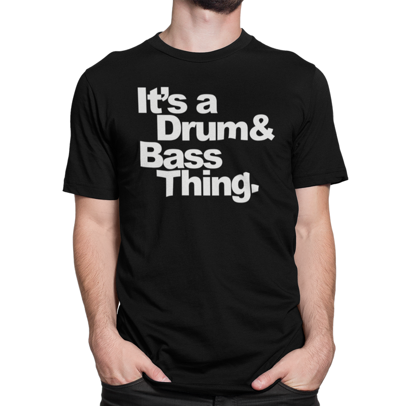 Unisex Heavyweight T Shirt - It's a Drum & Bass Thing