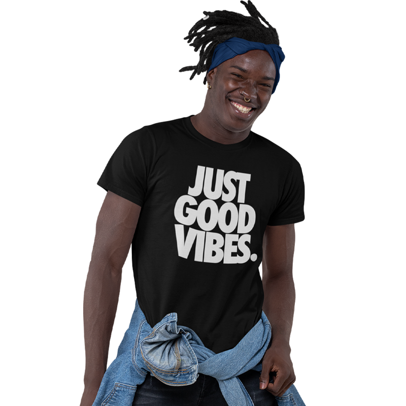 Unisex Heavyweight T Shirt - Just Good Vibes