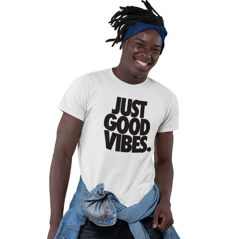 Unisex Heavyweight T Shirt - Just Good Vibes