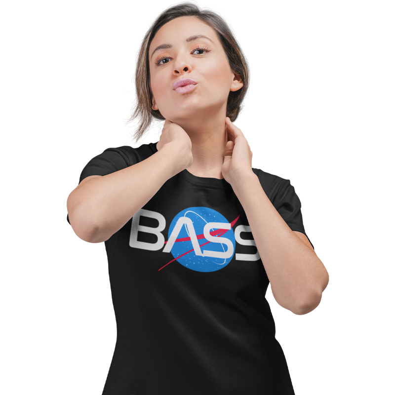 Women's Short Sleeve T-Shirt - NASA Bass