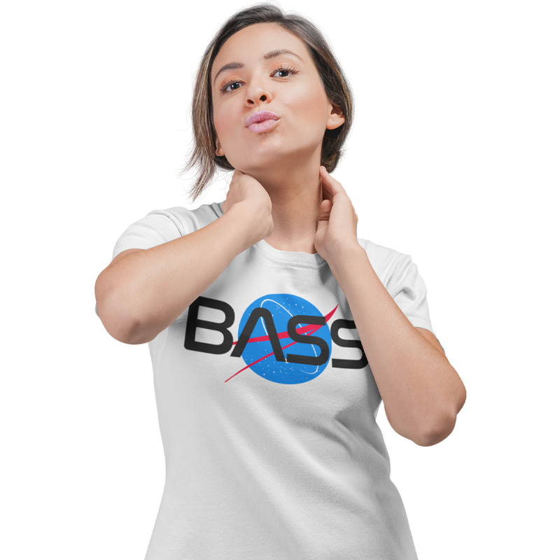 Women's Short Sleeve T-Shirt - NASA Bass
