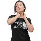 Women's Short Sleeve T Shirt - Drum and Bass