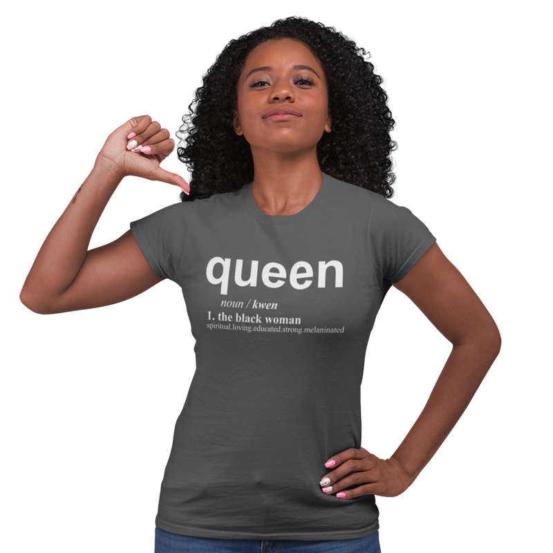 Women's Short Sleeve T-Shirt - Queen Dictionary