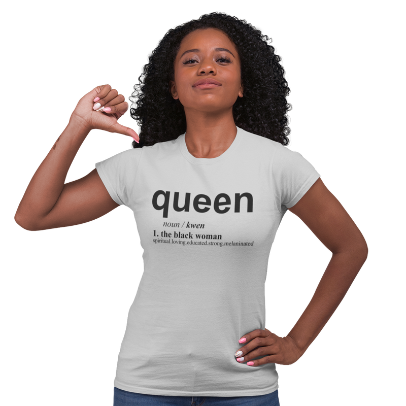 Women's Short Sleeve T-Shirt - Queen Dictionary