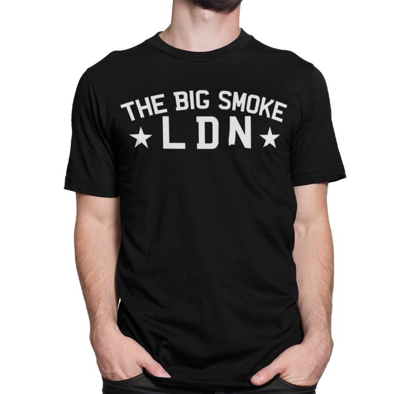 Unisex Heavyweight T Shirt - The Big Smoke LDN - Classic Design