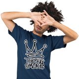 Unisex Heavyweight T Shirt - The Big Smoke "Crown Design"