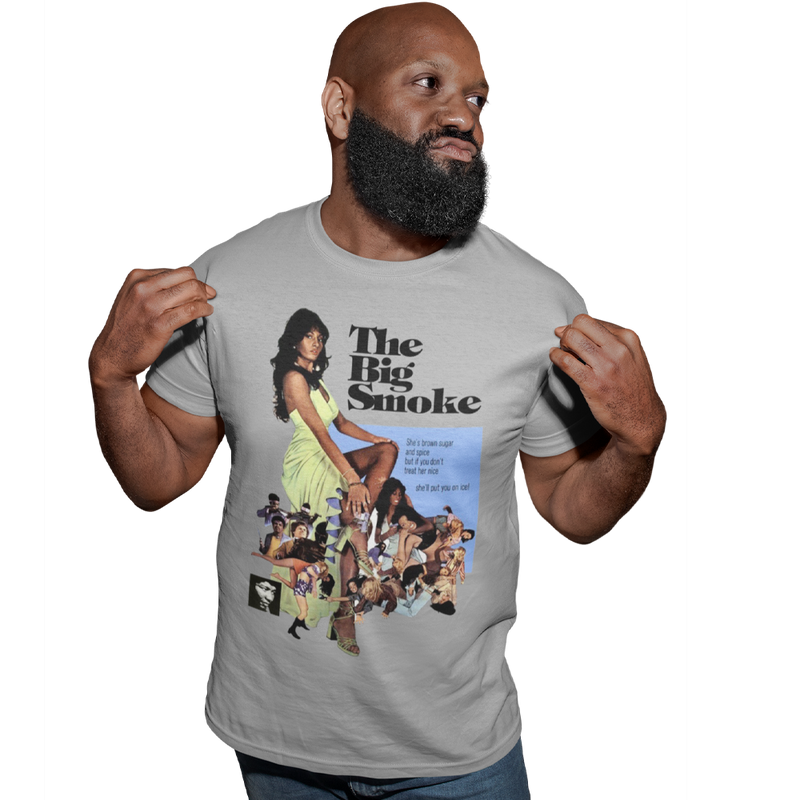 Unisex Heavyweight T Shirt - The Big Smoke "Foxy Brown"