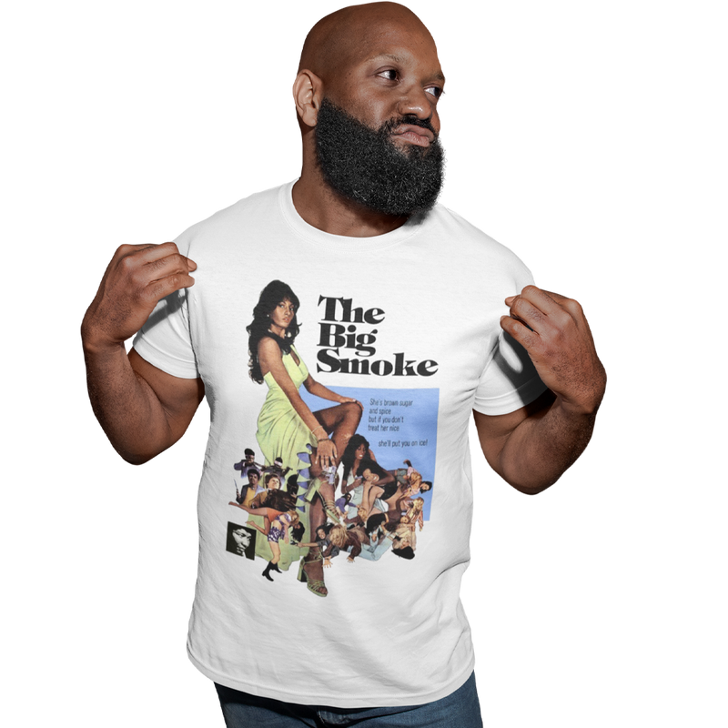 Unisex Heavyweight T Shirt - The Big Smoke "Foxy Brown"