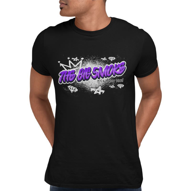 Unisex Heavyweight T Shirt - The Big Smoke "Graffiti Style"