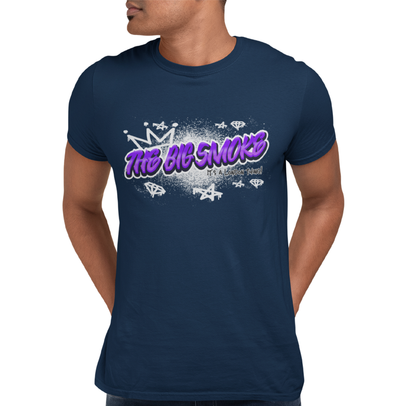 Unisex Heavyweight T Shirt - The Big Smoke "Graffiti Style"