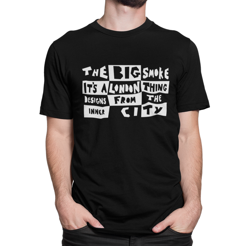Unisex Heavyweight T Shirt - The Big Smoke "Designs From The Inner City"