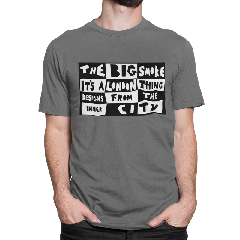 Unisex Heavyweight T Shirt - The Big Smoke "Designs From The Inner City"