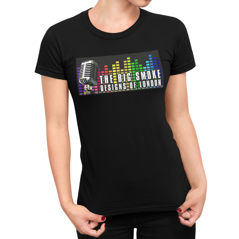 Unisex Heavyweight T Shirts - The Big Smoke "Mic Design"