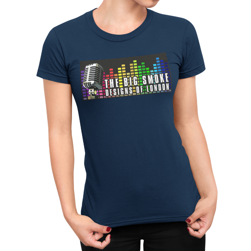 Unisex Heavyweight T Shirts - The Big Smoke "Mic Design"