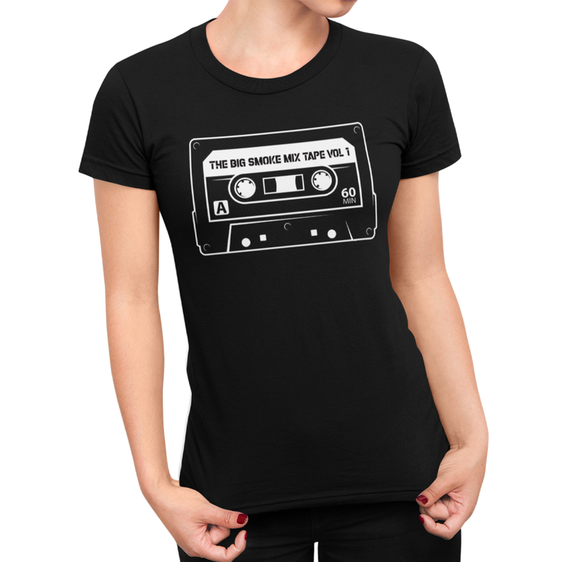 Unisex Heavyweight T Shirt - The Big Smoke "Mix Tape Vol 1"