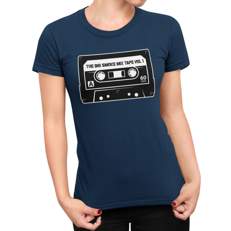 Unisex Heavyweight T Shirt - The Big Smoke "Mix Tape Vol 1"