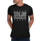 Unisex Heavyweight T Shirt - The Big Smoke "College Design"