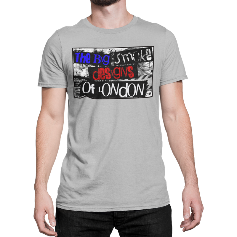 Unisex Heavyweight T Shirt - The Big Smoke - Punk Design