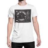 Unisex Heavyweight T Shirt - The Big Smoke "Turntable Design"