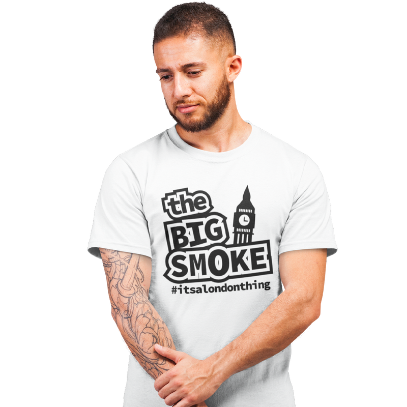 Unisex Heavyweight T Shirt - The Big Smoke "It's a London Thing"