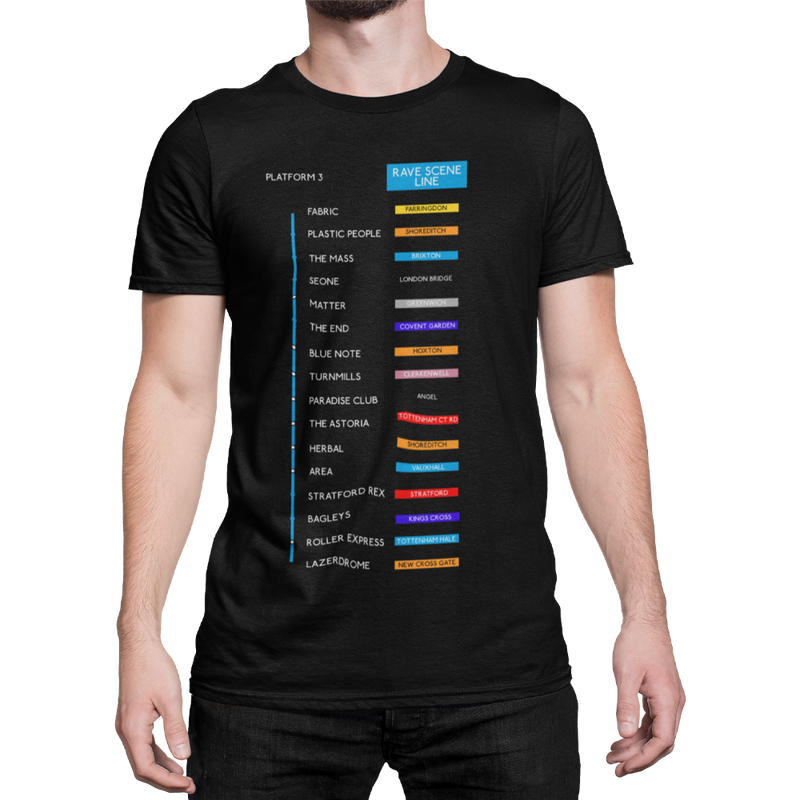 Unisex Heavyweight T Shirt - The Rave Scene Line