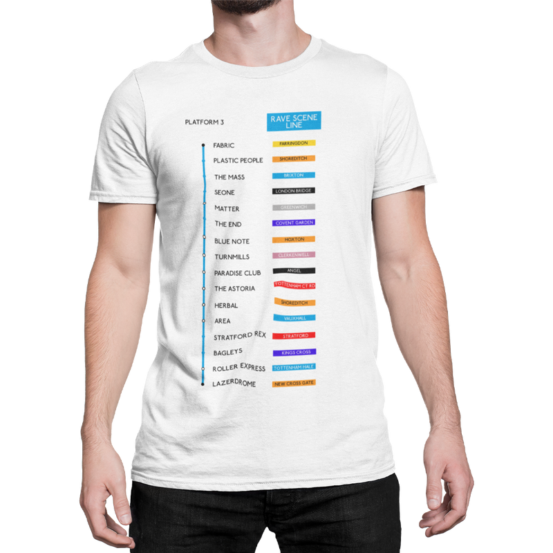 Unisex Heavyweight T Shirt - The Rave Scene Line