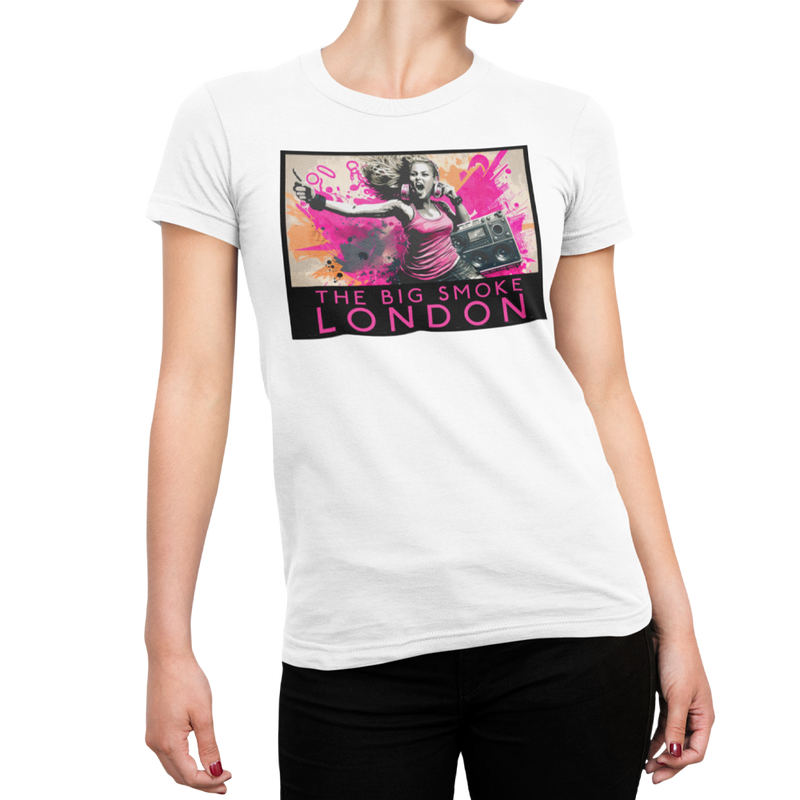 Unisex Heavyweight T Shirt - The Big Smoke - Urban Child