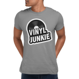 Unisex Heavyweight T Shirt - Vinyl Junkie